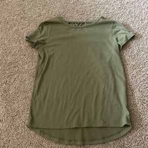 YOUTH Old Navy Green Fitted Short Sleeve T-Shirt